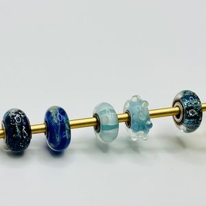 Ocean Earthy Theme Trollbead Set of 5
